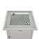 Walbrooke White Patio Square Tank Holder by Leisuremod