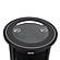 Walbrooke Black Patio Round Tank Holder w/Slats Design by Leisuremod