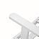 Walbrooke Outdoor Patio White Aluminum Armchairs w/Cushions (Set of 2) - Green by Leisuremod