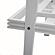 Walbrooke Outdoor Patio White Aluminum Armchairs w/Cushions (Set of 2) - Green by Leisuremod