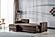 Loft Sectional Brown by Casamode