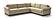 Hugo Sectional Sofa Sleeper (King Size) Atlantic 03 by Luonto Furniture