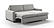 Kai Full Sofa Power Sleeper - Oasis 15 - Walnut Leg by Luonto Furniture