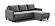 Martta Sectional Sofa Sleeper (Full XL Size) Atlantic 07 by Luonto Furniture