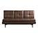 Serta&reg; Lawson Convertible Futon with Power and USB Port in Brown by Lifestyle
