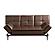 Serta&reg; Lawson Convertible Futon with Power and USB Port in Brown by Lifestyle