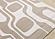 Leo Beige Cream Mid-Century Modern Design Rug by Kalora