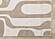 Leo Beige Cream Mid-Century Modern Design Rug by Kalora