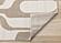 Leo Beige Cream Mid-Century Modern Design Rug by Kalora