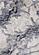Luca Blue Cream Marble Print Rug by Kalora