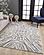 Luna Ivory/Gold Illusions Area Rug by KAS Rugs
