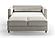 Fantasy Loveseat Sleeper (Full XL Size) Fun 496 by Luonto Furniture
