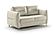 Jamie Loveseat Sleeper (Queen Size) Soft Antique 0127 by Luonto Furniture