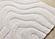 Luxe White Curvy Lines Rug by Kalora