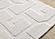 Luxe White Scattered Shapes Design Rug by Kalora