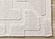 Luxe White Scattered Shapes Design Rug by Kalora