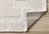 Luxe White Scattered Shapes Design Rug by Kalora
