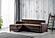 Maya Sectional Brown by Casamode