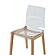 Marsden Modern Dining Side Chair With Beech Wood Legs, Natural Wood by LeisureMod