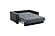 Mondomax Gray Fabric Pull-Out Loveseat by Casamode