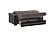 Mondomax Brown Fabric Pull-Out Sofa Bed by Casamode