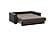 Mondomax Brown Fabric Pull-Out Sofa Bed by Casamode