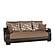 Metroplex Brown Chenille Sofa Bed by Casamode