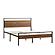 Thompson Metal & Wood Platform Bed by Malouf