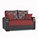 Mobimax Red Loveseat by Casamode