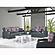 Mobimax Black PU Leatherette Sofa Bed by Casamode