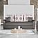 Mobimax Brown PU Leatherette Sofa Bed by Casamode