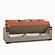 Mobimax Orange Sofa Bed by Casamode