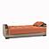 Mobimax Orange Sofa Bed by Casamode