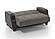 Molina Floket Gray Convertible Loveseat by Casamode