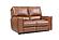 Rockford - Verona Saddle Brown Leather Power Loveseat by Parker House Furniture