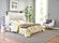 Madrid Murphy Cabinet Bed White Wire Brush by Arason Furniture