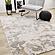 Mae White Grey Beige Marble Design Rug by Kalora