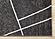Mae Grey White Organic Line Design Rug by Kalora