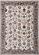 Marisa Cream Blue Traditional Border Floral Rug by Kalora