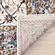 Marisa Cream Blue Traditional Border Floral Rug by Kalora