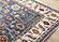 Marisa Blue Modern Tribal Inspired Border Rug by Kalora