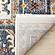Marisa Cream Modern Tribal Inspired Border Rug by Kalora