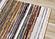 Marisa Multicolour Striped Plush Rug by Kalora