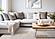 Marisa Grey Brown Cream Geometric Rug by Kalora