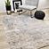 Marisa Blue Beige White Distressed Rug by Kalora