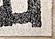 Marquis White Black Distressed Marker Lines Design Rug by Kalora