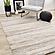 Marquis White Grey Orange Distressed Rug by Kalora