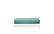 Ibiza Caribbean Suede Texture Futon Cover by Prestige