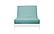 Ibiza Caribbean Suede Texture Futon Cover by Prestige