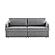 Serta&reg; Montgomery Full Convertible Sofa in Gray by Lifestyle